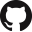 Czarno-białe logo GitHuba
